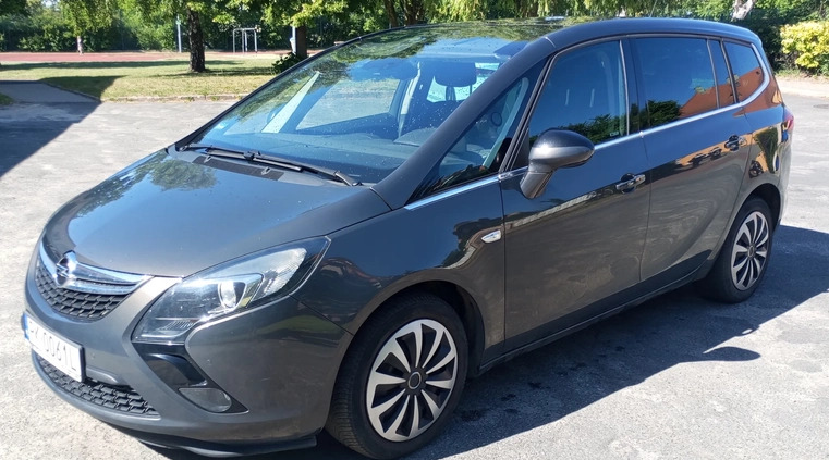 Opel Zafira cena 54500 przebieg: 192400, rok produkcji 2016 z Kalisz małe 37